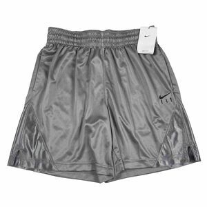 New Nike Fly Women's Crossover Basketball Shorts Size S Gray/Grey DH7363-073